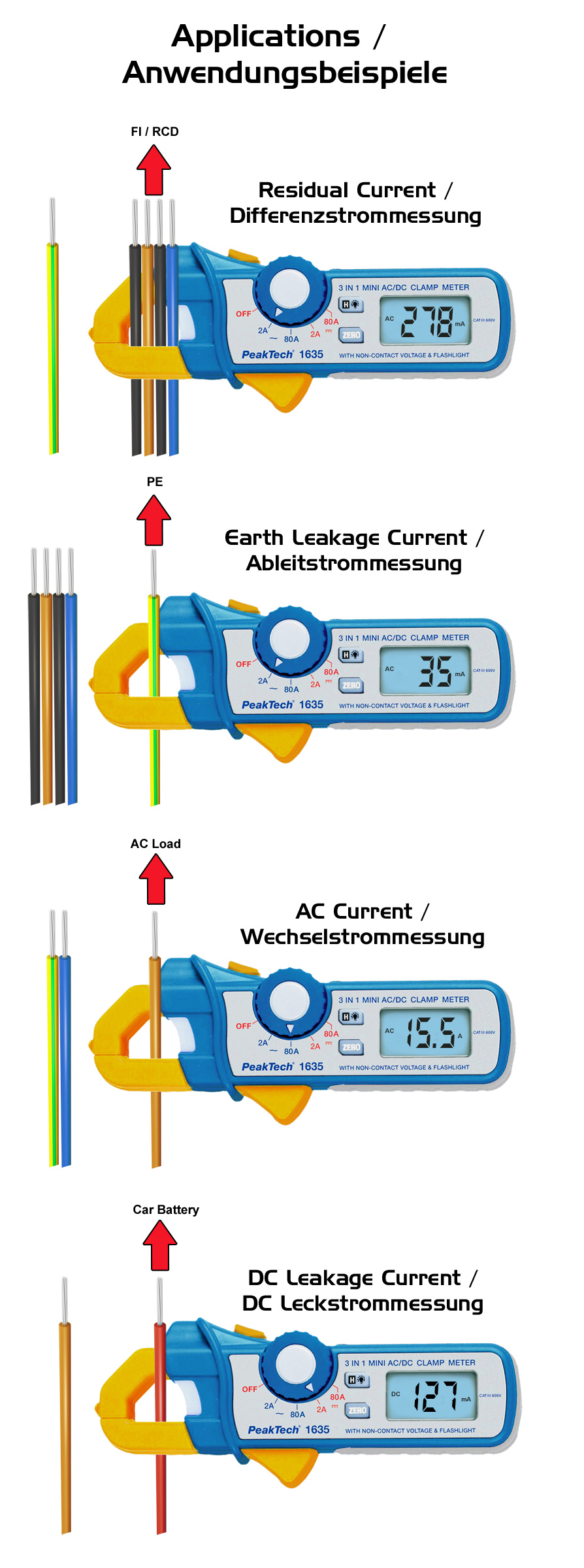 PEAKTECH<br>1635 - Imagen 2